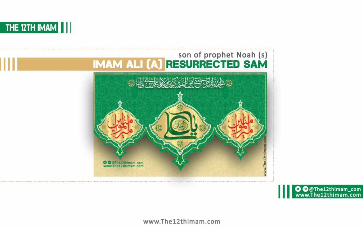 Imam Ali (a) resurrected Sam, son of prophet Noah (s)